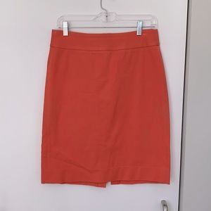 Banana Republic Coral Pencil Skirt Size 6